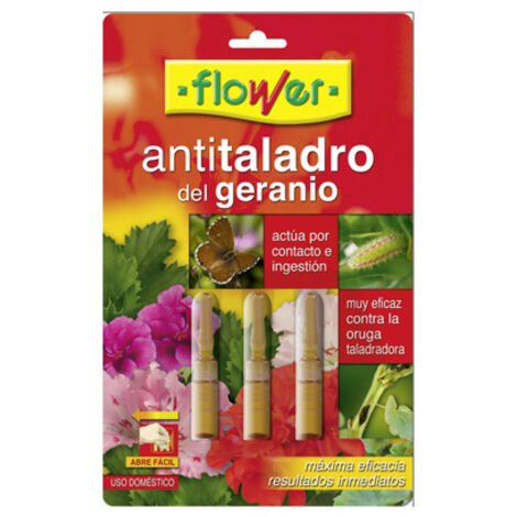 Flower Insecticida Antitaladro Monodosis - Actúa Contra Insectos de Jardín y Huerta (1/2)