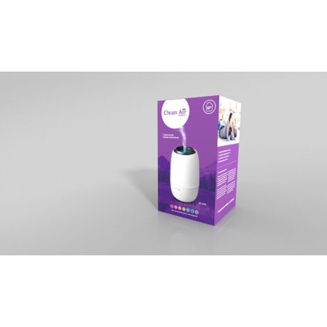 Diffuseur d'arômes Clean Air Optima Ambiente AD-303 Réservoir Blanc