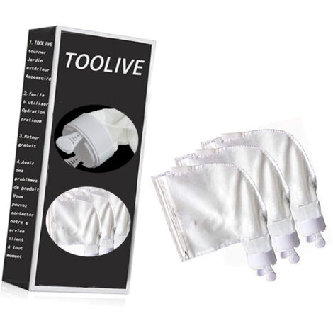 3 Sac à Limon Adaptable Haute Qualité Filtre Grande Capacité pour Polaris 280 ou 480 Robot Nettoyeur de Piscine