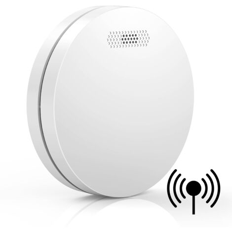 Détecteur de fumée connectable Aroha Link - Batterie 10 ans - Capteur de fumée interconnecté - Alarme incendie