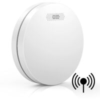 Détecteur de fumée connectable Aroha Link - Batterie 10 ans - Capteur de fumée interconnecté - Alarme incendie
