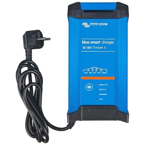 Cargador Victron Energy Blue Smart IP22 12V 30A con Bluetooth y 3 salidas