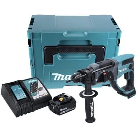 Perforateur burineur SDS-Plus 2J 18V LXT (1x5,0 Ah) en coffret MAKPAC - MAKITA DHR202RT1J