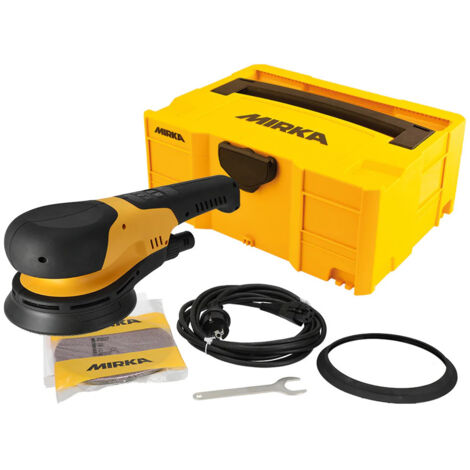 Mirka – Ponceuse orbitale rotative 750W – Vitesse 700-2500 tr/min – Ø 150 mm – Aspiration centralisée – MRS6002100CA