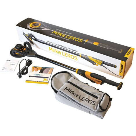 Ponceuse à bras murs et plafonds Ø225 mm LEROS 950CV - MIRKA MIW9502022BA