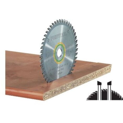 Festool – Lame de scie circulaire 216mm – 60 dents pour bois dur – Largeur de coupe 2,3mm – Ø alésage 30mm – Coupe nette sans éclats