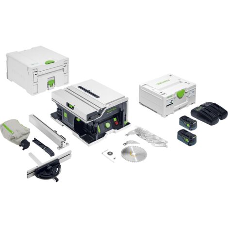 Festool – Scie circulaire sur table sans fil 18V – Moteur EC-TEC sans charbons – Coupe jusqu'à 450 mm – 577374