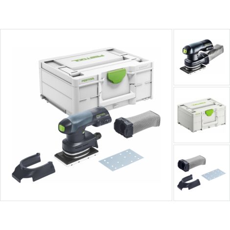 Festool – 576347 Ponceuse vibrante hybride RTSC 400-Basic – 18V – 2 mm de course de ponçage – Pour surfaces verticales et espaces restreints