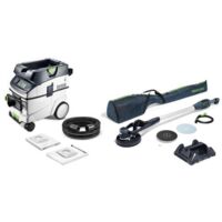 Festool – Ponceuse girafe LHS-E 225 – Moteur puissant pour ponçage mural – Poids léger pour confort prolongé – Tête flexible pour finitions homogènes