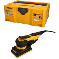 Ponceuse orbitale MIRKA DEROS II 353 CV – Moteur sans charbons – Vitesse variable – Ponçage sans poussière – Pour bois dur et teck