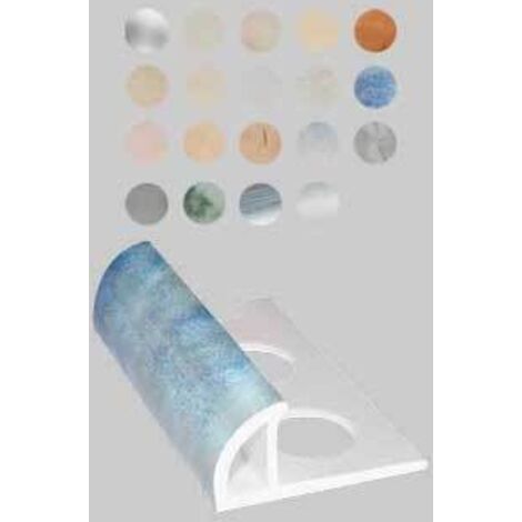 Profilo jolly per rivestimenti marmorizzati h. 10 mm - travertino beige - barra 2,60 mt 255c/111 conf. da 50 ml