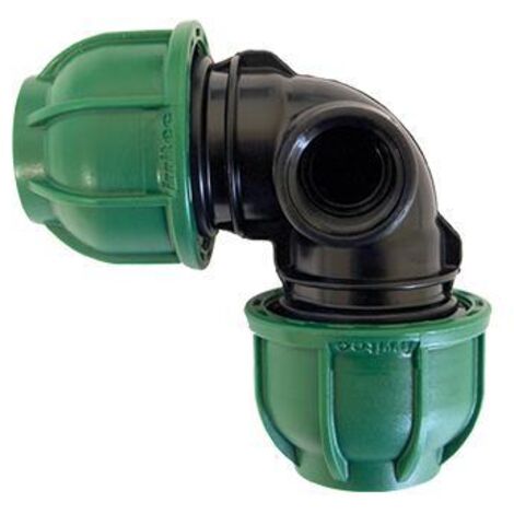 GOMITO IRRITEC IRRIGAZIONE GIARDINO VARIE MISURE RACCORDO PER TUBO (39603V) 32X3/4''X32 (39604)