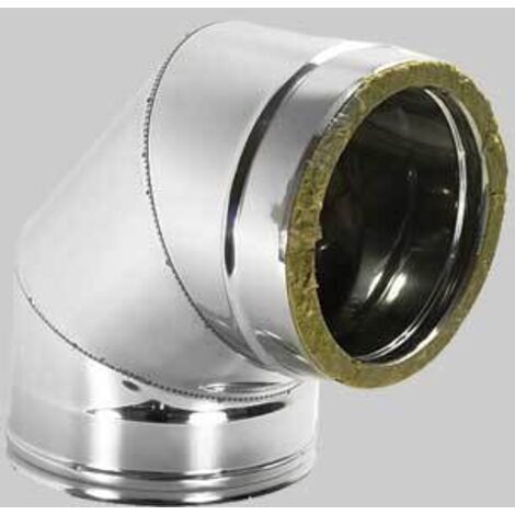Gomito doppia parete a 90° diametro 180/230 mm