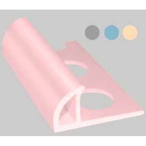 Profilo jolly per rivestimenti colorato h. 10 mm - celeste - barra 2,60 mt 253c/09 conf. da 50 ml