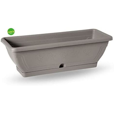 Cassetta con sottocassetta venezia cm 40x19x16h - colore avana