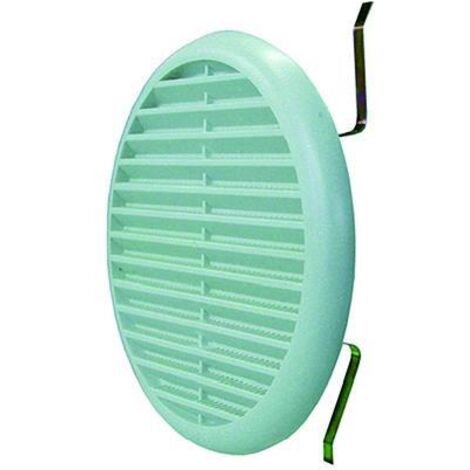 Griglia Aerazione Universale Con Molla In Abs Bianco Cm 6,3 12,5