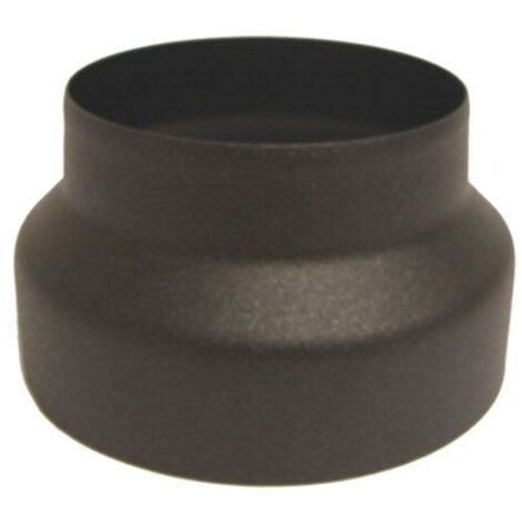 RIDUZIONE SMALTATA 'CLASSIC' Ø 150-120 mm - Colore nero