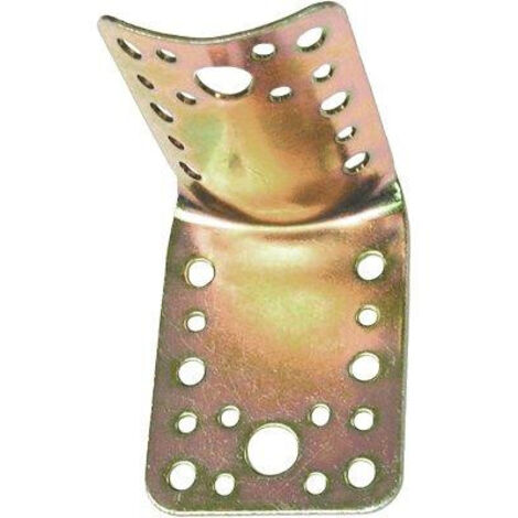 Piastre giunzioni piegate con piano per legnami  Art. 936 65x85 mm- Conf. 24 Pz