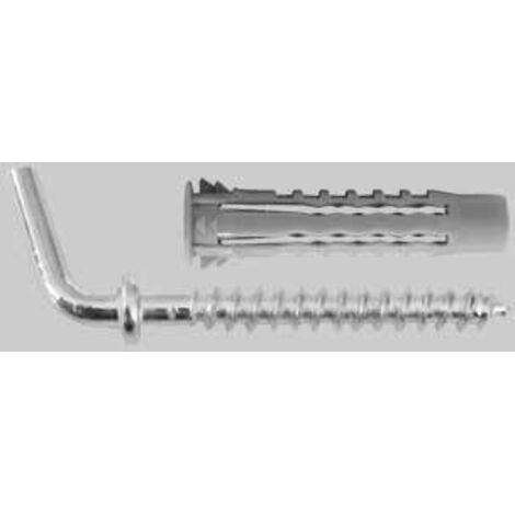 Tassello con gancio corto nc diametro 6 - 4,5x35 mm - conf. 10 pezzi