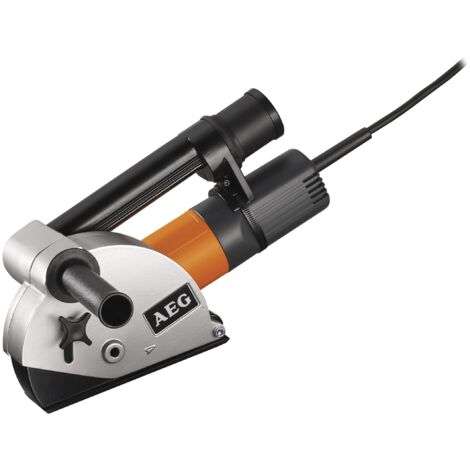 AEG 4935413605 MFE 1500 - Scanalatore a filo, velocità a vuoto: 9.500 giri/min., da 1.500 W, colore: Nero/Arancione/Naturale acciaio