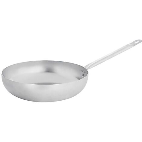 saltapasta con manico in metallo 'white line' ø cm 40x9h