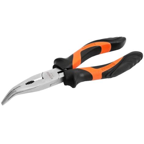 Pinza a becchi mezzotondi piegati kendo 160 mm