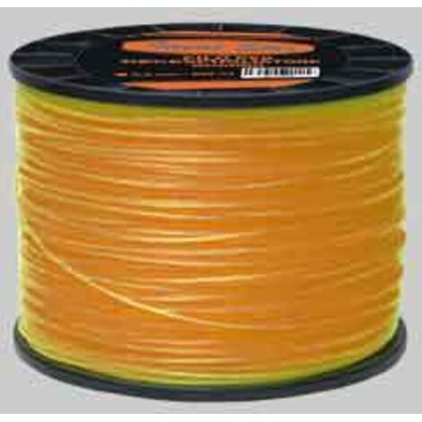 FILO PER DECESPUGLIATORE MAXI QUADRO mm 5,0x100 mt. Prezzo per rotolo.