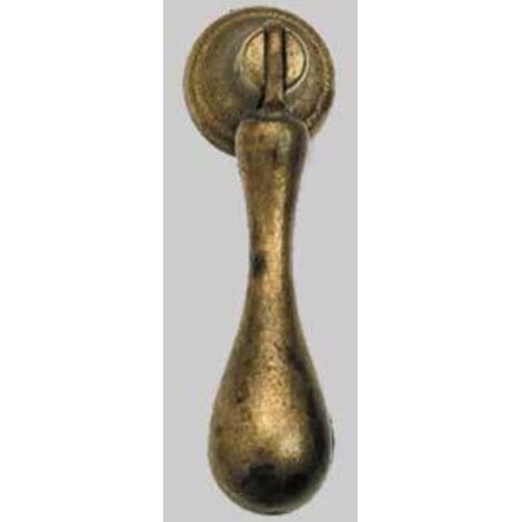 Pendente per mobili 21396 18x63 mm - ottone antico