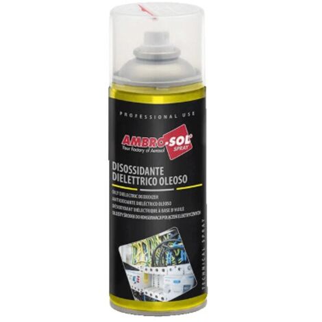 Ambro-Sol DISOSSIDANTE DIELETTRICO OLEOSO Prottettivo impianti contatti 400 ML