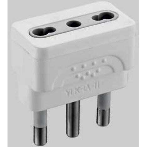 ADATTATORE SEMPLICE 16A 2P+T - presa 10/16A 2P+T