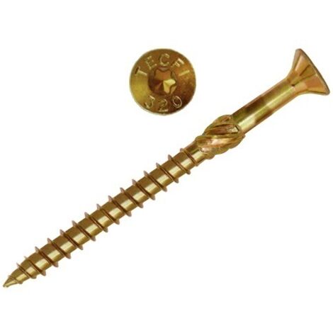 100 PZ VITI PER LEGNO TSP TORX TROPICALIZZATE TT02 MISURA MM 6X120