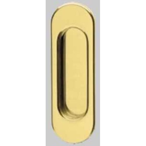 Maniglia per porte scorrevoli oro lucido