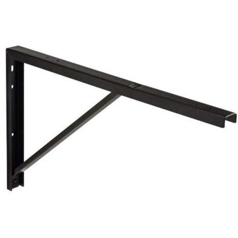 Reggimensola per ripostiglio 40 cm - nera