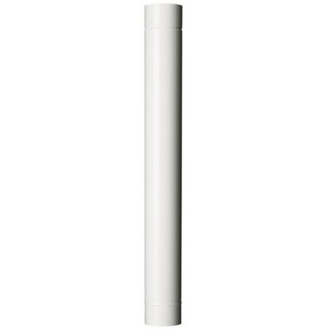 6PZ TUBO PER STUFA A LEGNA PORCELLANATO CLASSIC Col. Bianco Ï cm. 15x 50