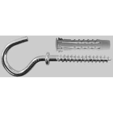 Tassello con occhiolo aperto nc diametro 6 - 4,5x35 mm - conf. 10 pezzi