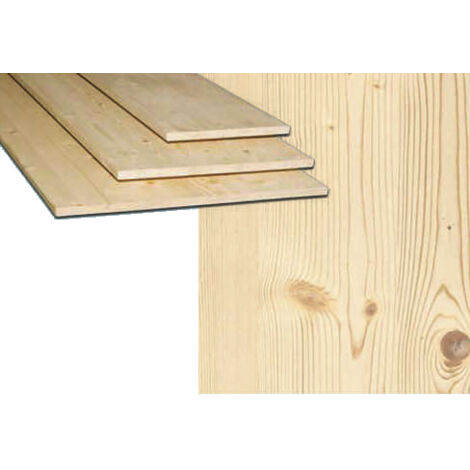Tavola lamellare Decorlegno abete naturale 100 x 40 x 1,8 cm