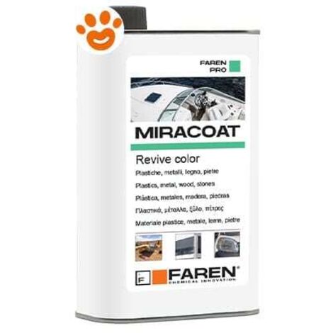 Miracoat 500ml ravvivante di colore faren plastica marmo pietra legno metalli