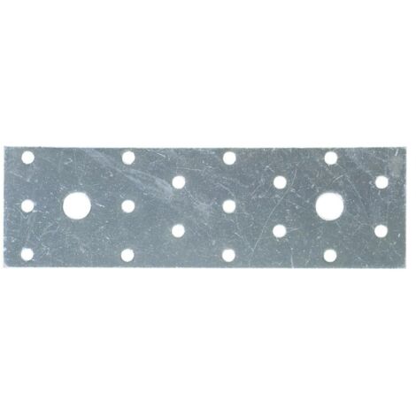 PIASTRINA DI GIUNZIONE DIRITTA FORI LARGHI  mm. 120x50 L IDROWEB 50 PZ