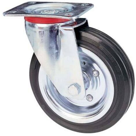 RUOTA INDUSTRIALE GIREVOLE ART. 80 AVO 125x38 mm - portata (1/2)
