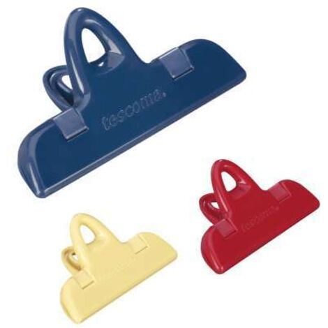CLIP SACCHETTI MOLLETTA cm 7/11 Pz3 PRESTO TESCOMA