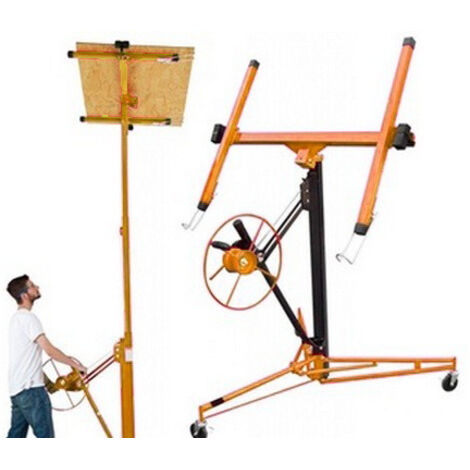 alzalastre telescopico con ruote ideal star 1,38 - 3,35 mt