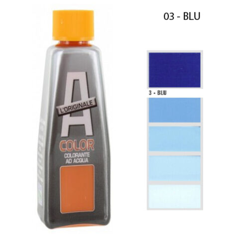 COLORANTE 'ACOLOR' 45 ml - N° 3 Blu
