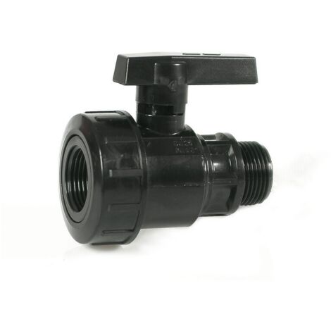 Valvola Monoghiera Pvc M/F 1'1/4 Maschio/Femmina. Tipo Pesante.