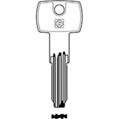 SILCA IBF4 CHIAVE PUNZONATA OTTONE 5 PZ