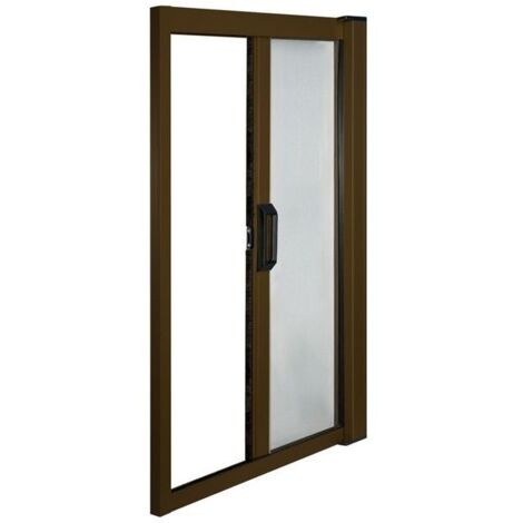 IRS Zanzariera In Kit Marrone Ral 8017 Cm 160 X 250 A Rullo Orizzontale Riducibili