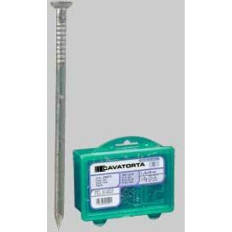 CHIODI TESTA PIANA BRICOLINE 1 KG CAVATORTA 4,5x100 mm