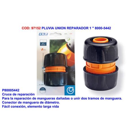 GF Art.5442 raccordo giuntatubi GR 1 per irrigazione giardino