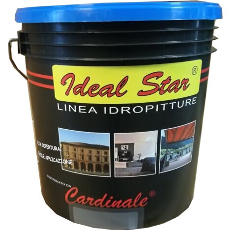 idropittura superlavabile ideal star 14 lt