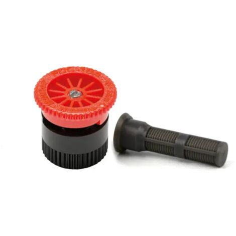 Testina regolabile per irrigatore - gittata mt.3 - colore rosso