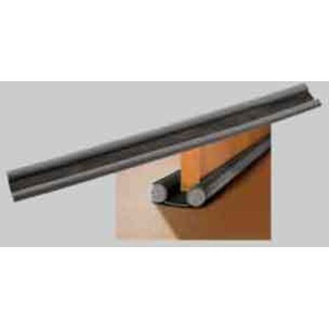 Paraspifferi sottoporta doppia protezione ideal star cm 95x25 mm - col. marrone
